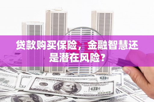 江孜贷款购买保险，金融智慧还是潜在风险？