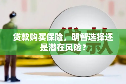 宁安贷款购买保险，明智选择还是潜在风险？