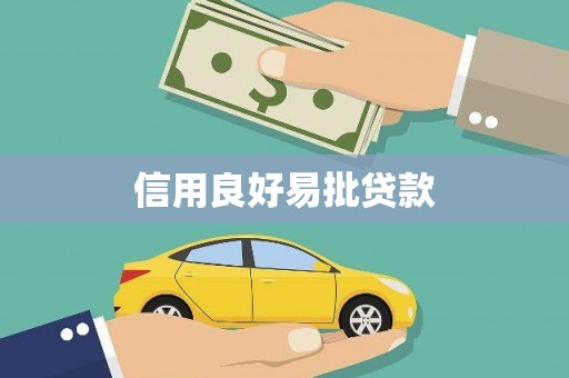 阳明信用良好易批贷款