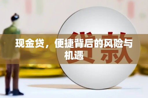 新北现金贷，便捷背后的风险与机遇