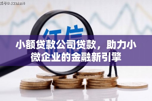 古镇小额贷款公司贷款，助力小微企业的金融新引擎