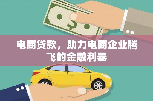 丽江电商贷款，助力电商企业腾飞的金融利器