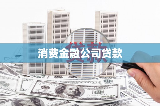 麻栗坡消费金融公司贷款