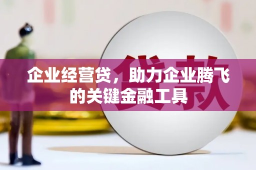 沂源企业经营贷，助力企业腾飞的关键金融工具