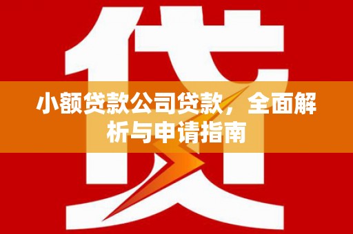 奉节小额贷款公司贷款，全面解析与申请指南