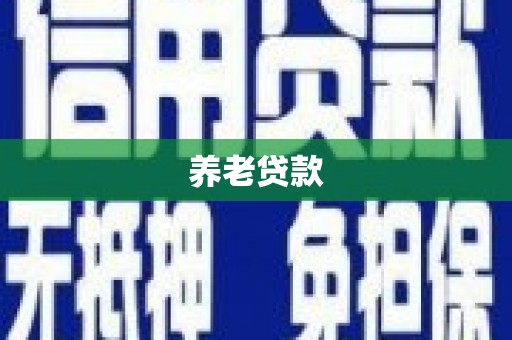 泰来养老贷款