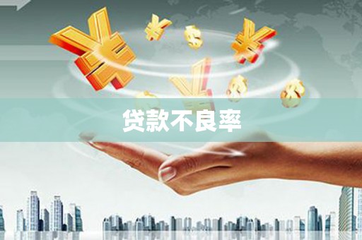 淡水贷款不良率