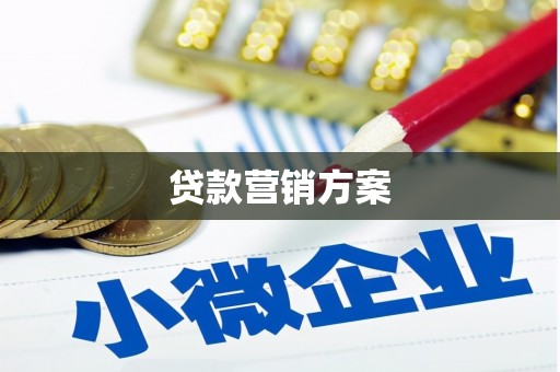 洮南贷款营销方案