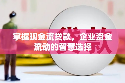 上犹掌握现金流贷款，企业资金流动的智慧选择