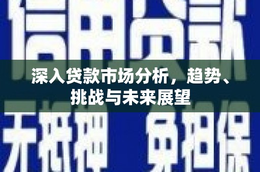 天水深入贷款市场分析，趋势、挑战与未来展望
