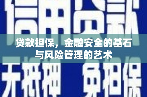 项城贷款担保，金融安全的基石与风险管理的艺术