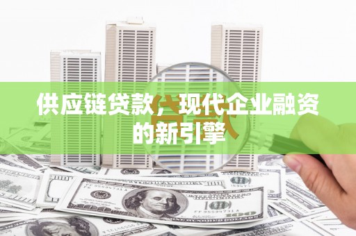 纳溪供应链贷款，现代企业融资的新引擎