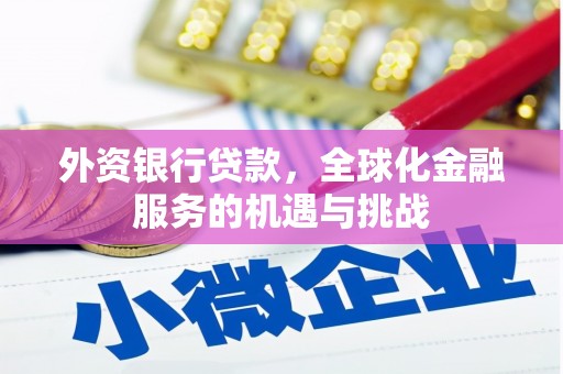 当涂外资银行贷款，全球化金融服务的机遇与挑战