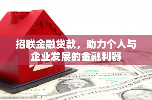 清远招联金融贷款，助力个人与企业发展的金融利器