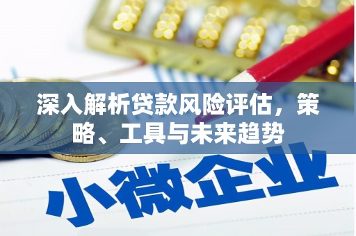 清远深入解析贷款风险评估，策略、工具与未来趋势
