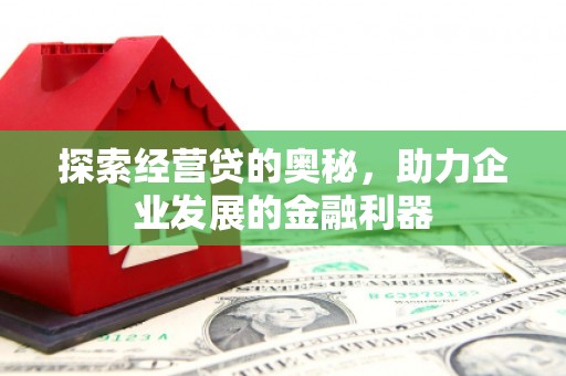 呼图壁探索经营贷的奥秘，助力企业发展的金融利器