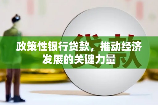 南庄政策性银行贷款，推动经济发展的关键力量