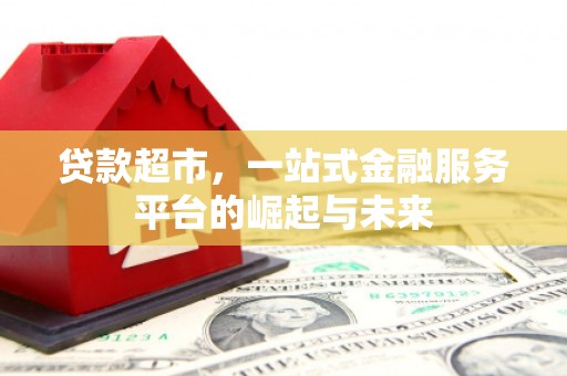 甲仙贷款超市，一站式金融服务平台的崛起与未来