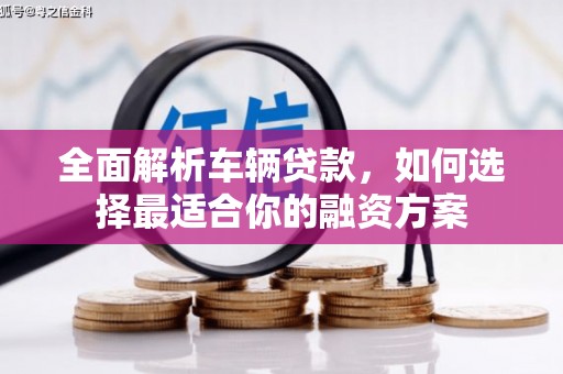 琼中全面解析车辆贷款，如何选择最适合你的融资方案