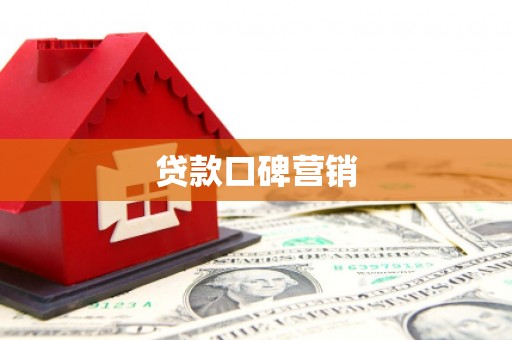 陆丰贷款口碑营销