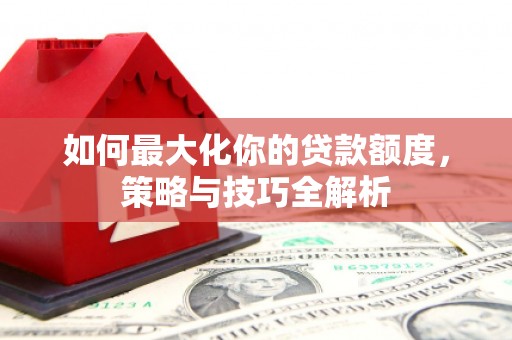 乐东如何最大化你的贷款额度，策略与技巧全解析