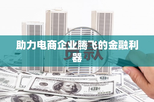 礼县助力电商企业腾飞的金融利器