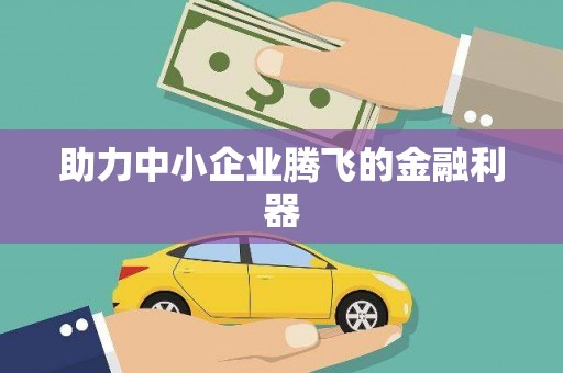 美溪助力中小企业腾飞的金融利器