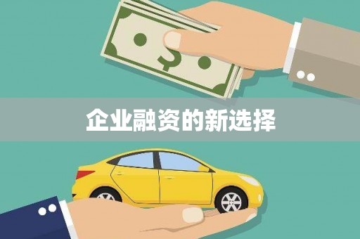 八德企业融资的新选择