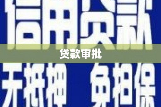 顺庆贷款审批
